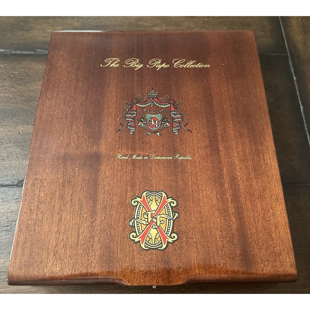 Arturo Fuente Opus X‎ BIG PAPO Empty Wooden Cigar Box